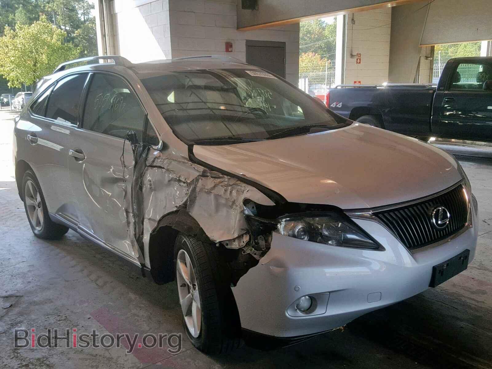 Фотография 2T2BK1BA0CC151621 - LEXUS RX 350 2012