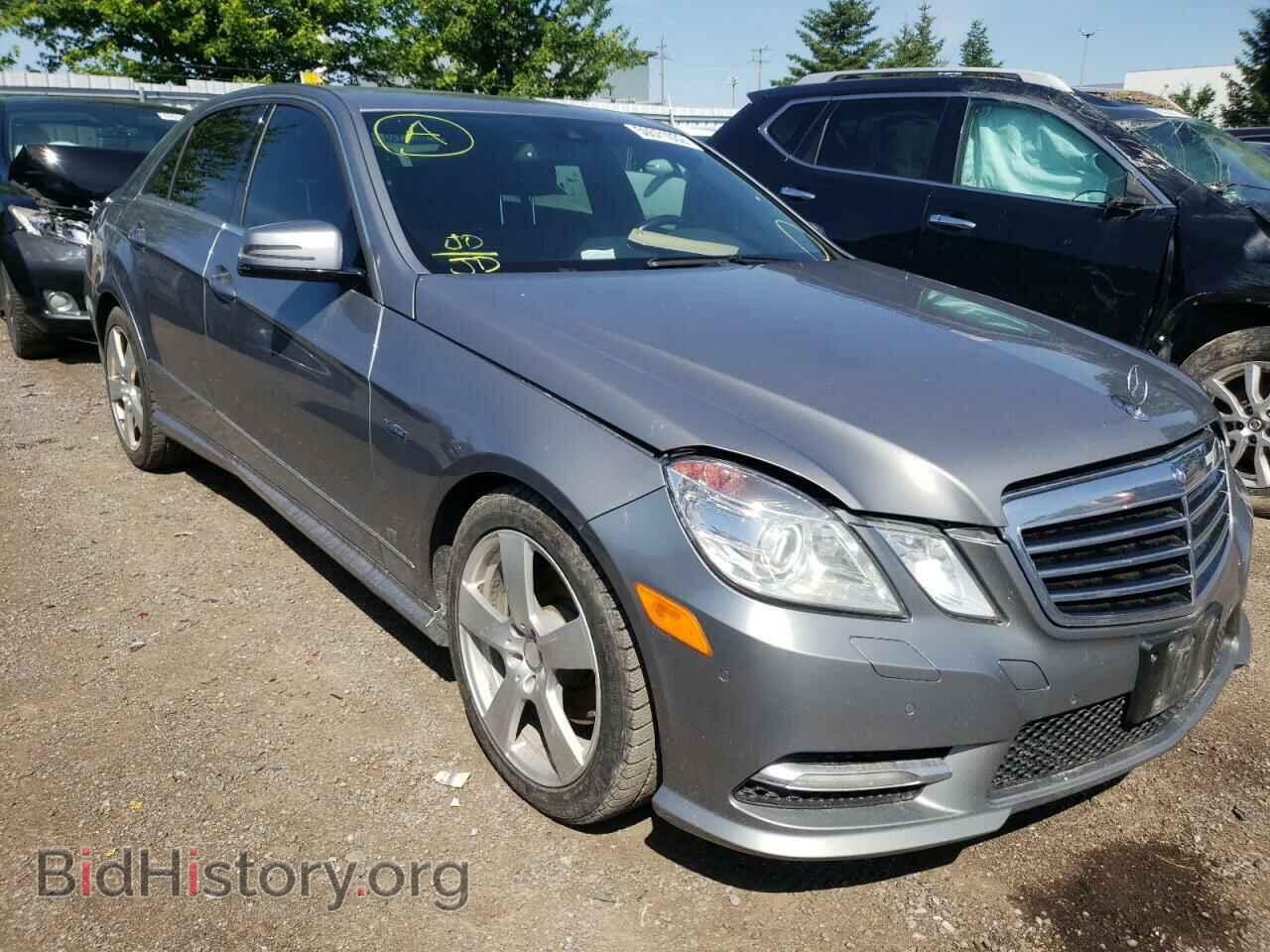 Photo WDDHF8BBXCA657228 - MERCEDES-BENZ E-CLASS 2012