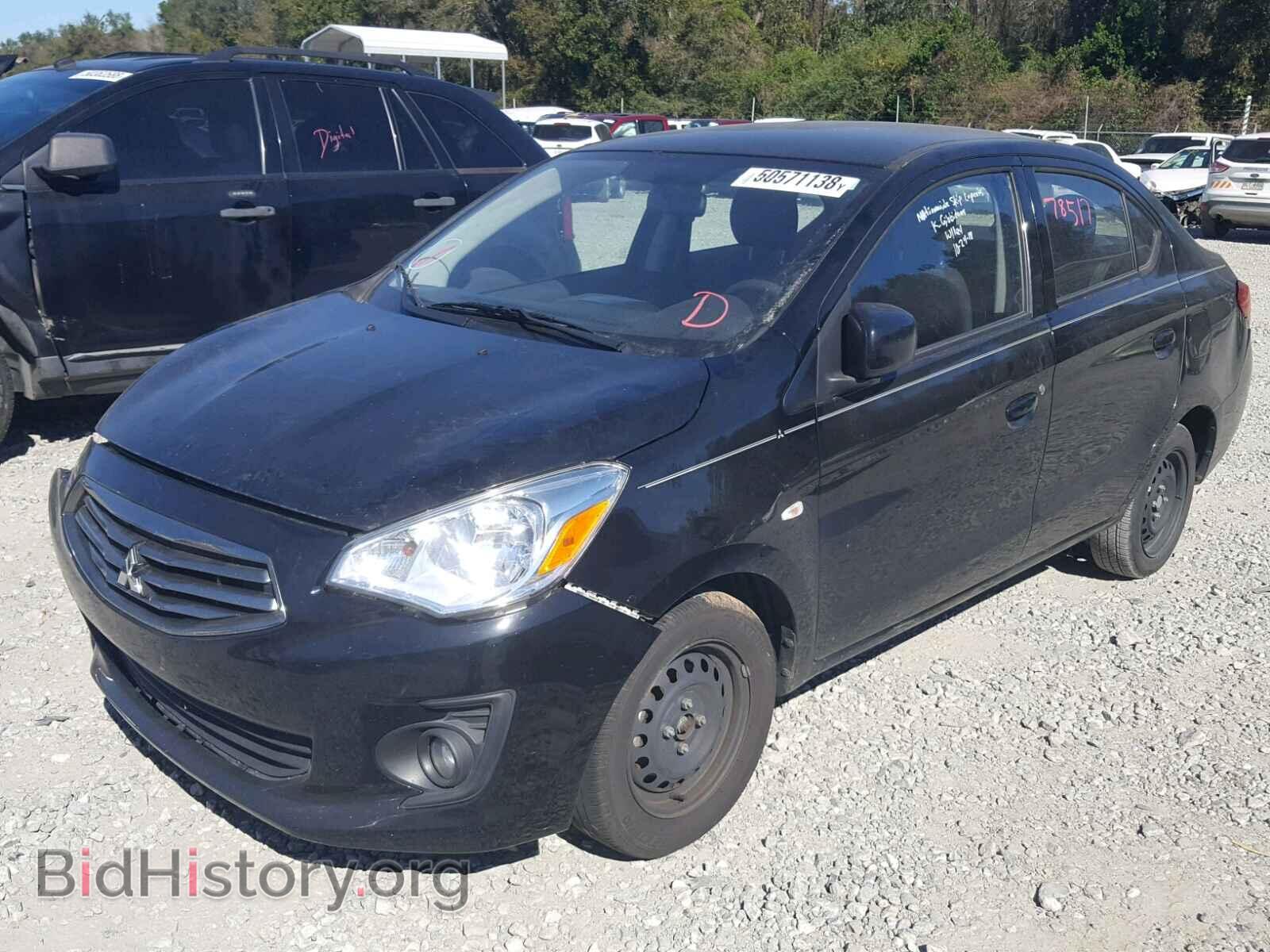 2017 MITSUBISHI MIRAGE - VIN: ML32F3FJ1HHF10725 - Фото 2