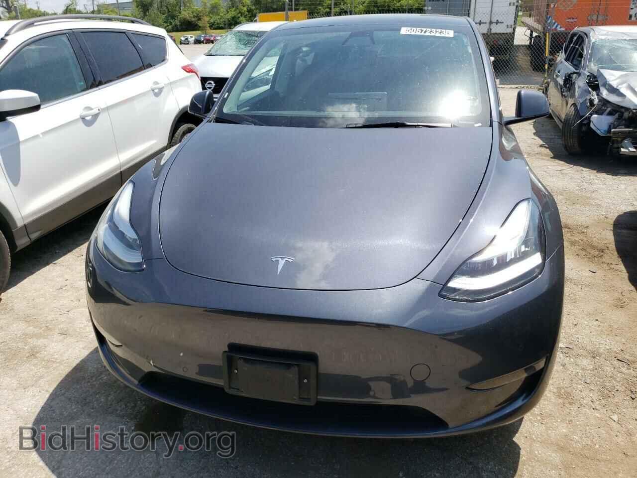 2022 TESLA MODEL Y - VIN: 7SAYGDEE9NF386326 - Фото 5