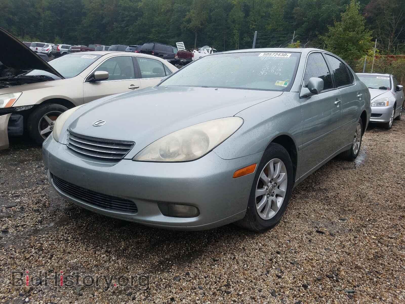 2003 LEXUS ES300 - VIN: JTHBF30G830113834 - Фото 2