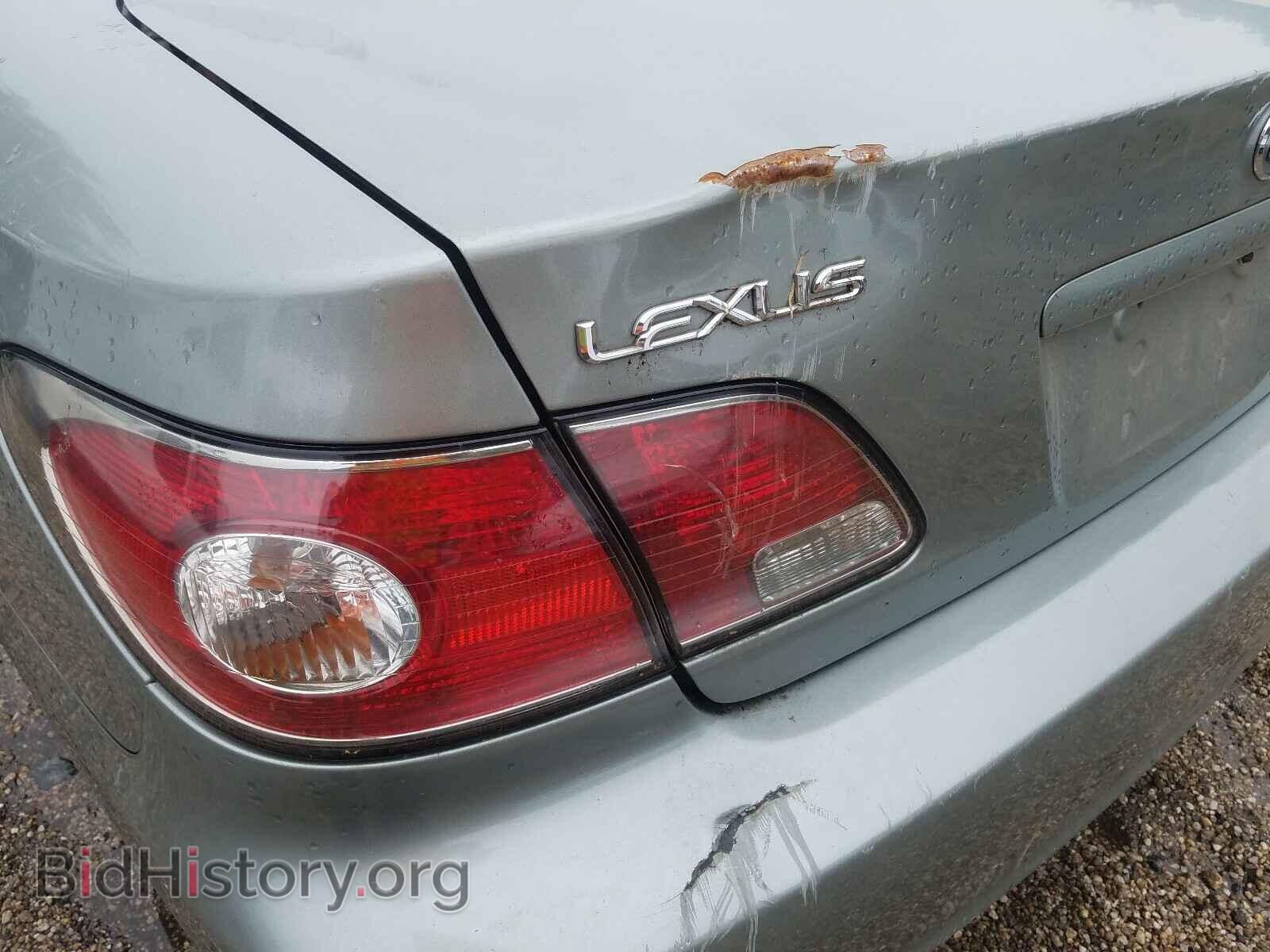 2003 LEXUS ES300 - VIN: JTHBF30G830113834 - Фото 9