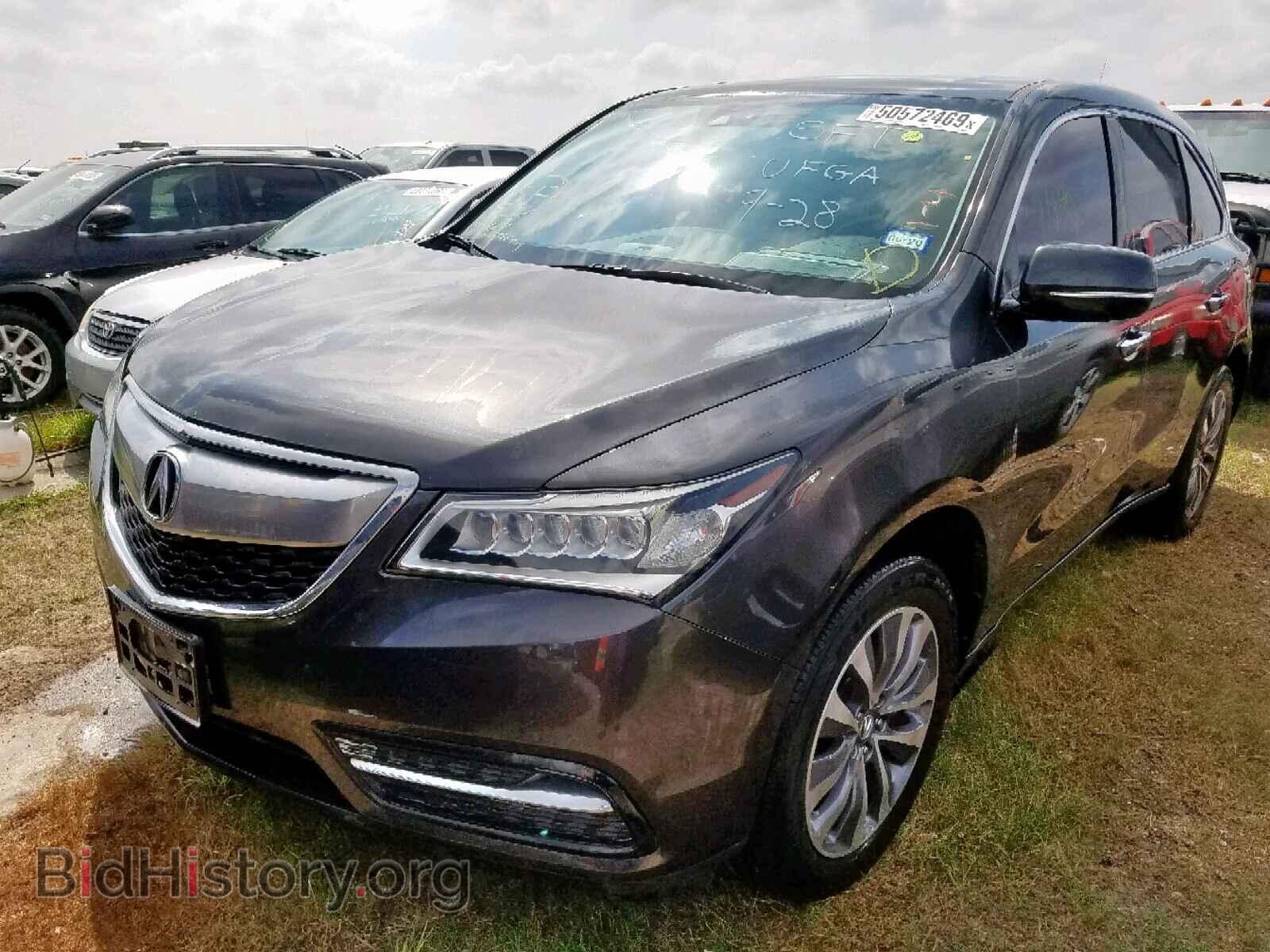 2014 ACURA MDX - VIN: 5FRYD4H45EB003067 - Фото 2