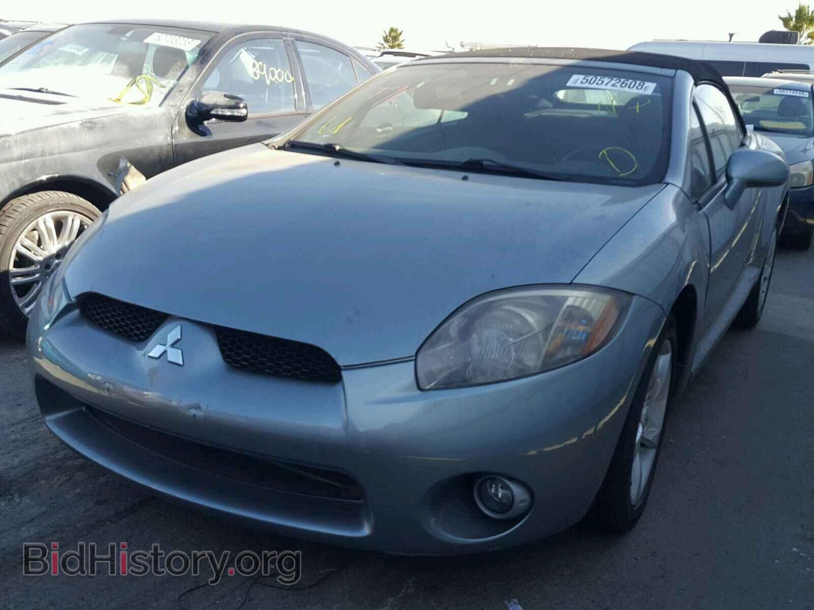 2007 MITSUBISHI ECLIPSE - VIN: 4A3AL25F97E032296 - Photo 2
