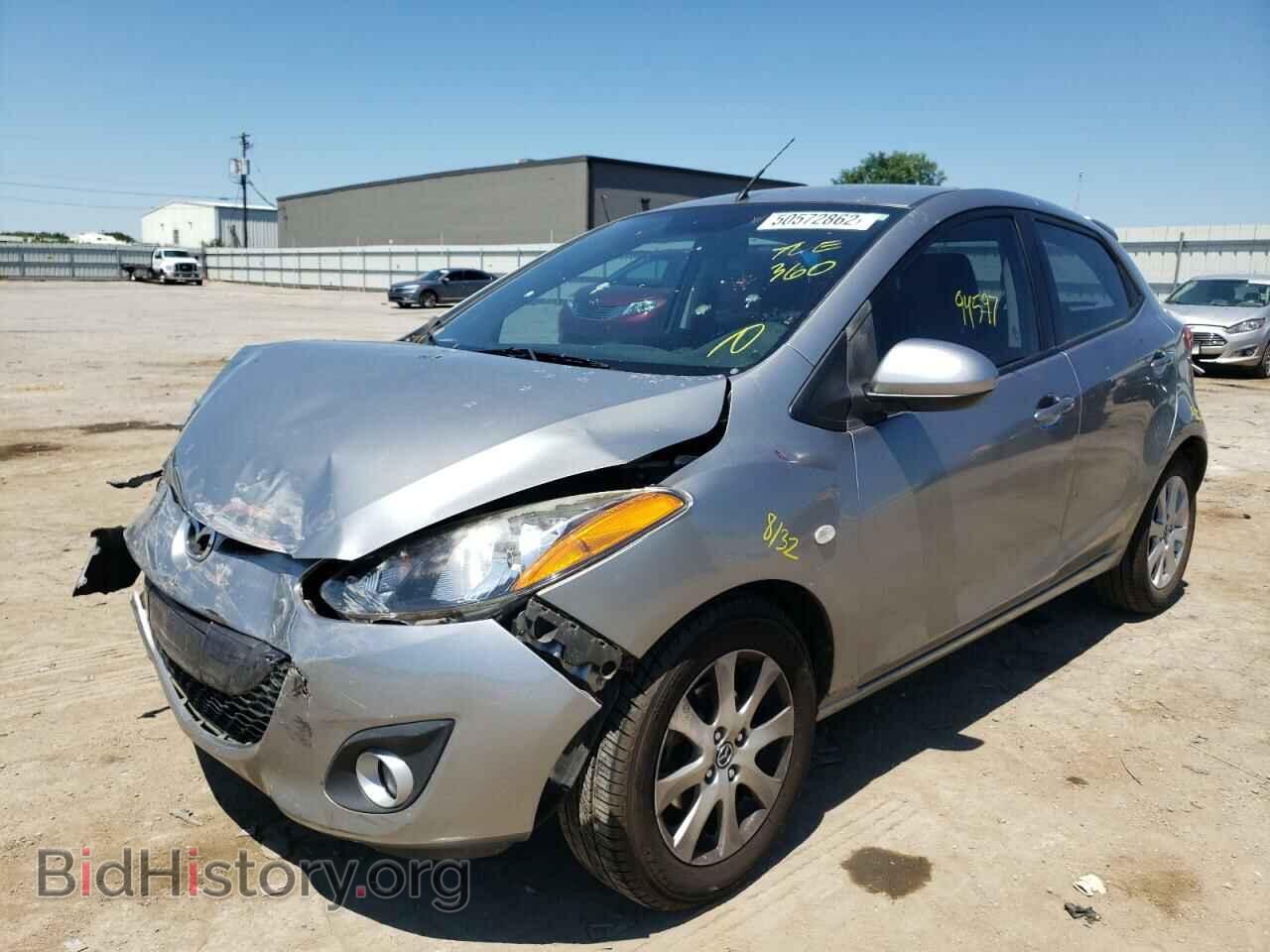 2014 MAZDA 2 - VIN: JM1DE1LY1E0176444 - Фото 2