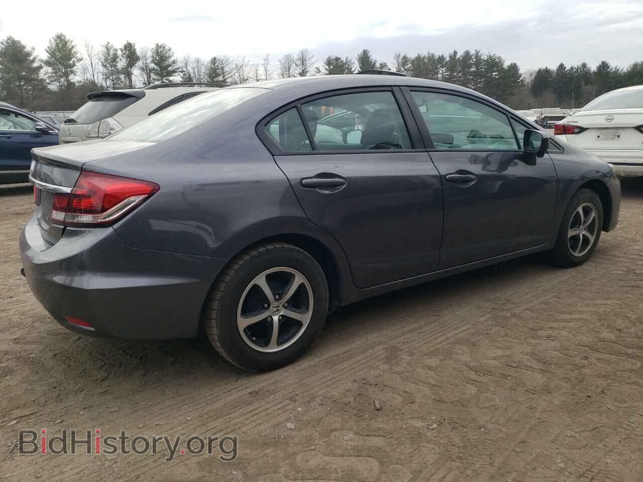 2015 HONDA CIVIC - VIN: 19XFB2F77FE247620 - Фото 3
