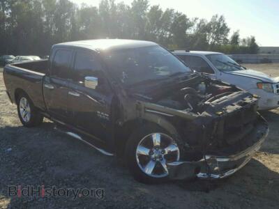 2016 RAM 1500 SLT, черный — VIN 1C6RR6GT5GS262098, Copart