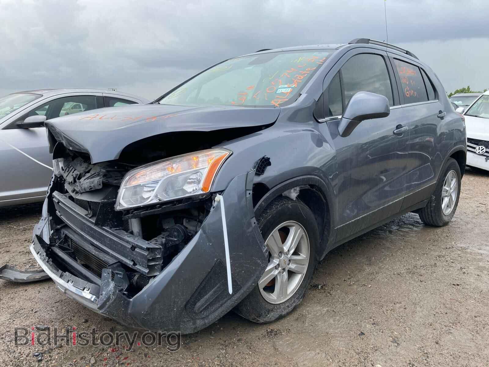 2015 CHEVROLET TRAX - VIN: KL7CJLSB2FB103537 - Фото 2
