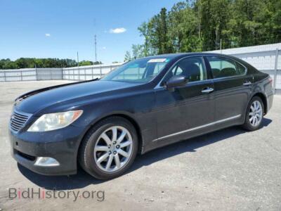 2007 Lexus LS460 LS 460l, черный — VIN JTHGL46FX75002908, Copart
