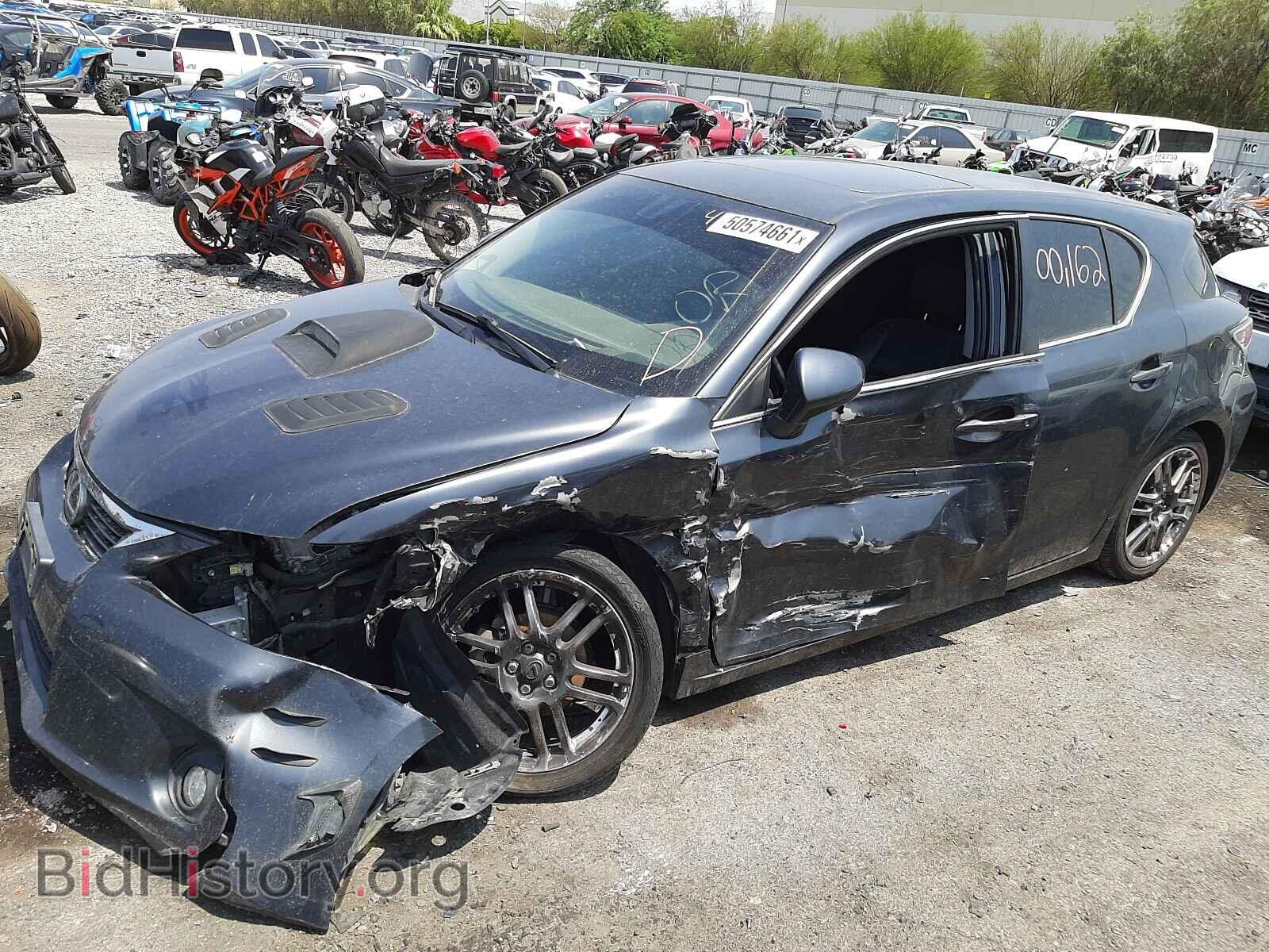 2011 LEXUS CT 200 - VIN: JTHKD5BHXB2029363 - Фото 2