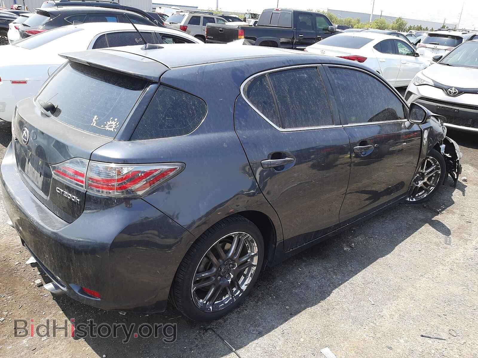2011 LEXUS CT 200 - VIN: JTHKD5BHXB2029363 - Фото 4