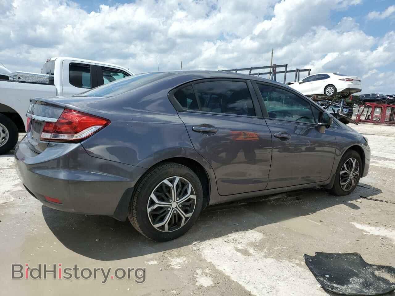 2014 HONDA CIVIC - VIN: 19XFB2F8XEE053624 - Фото 3