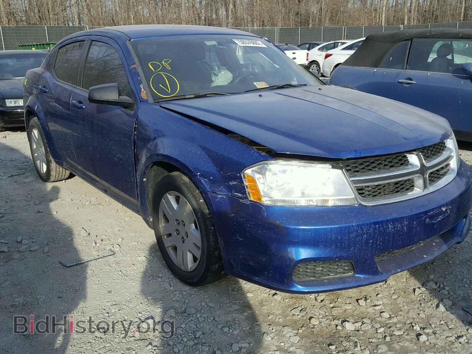 Photo 1C3CDZAB1DN571970 - DODGE AVENGER 2013
