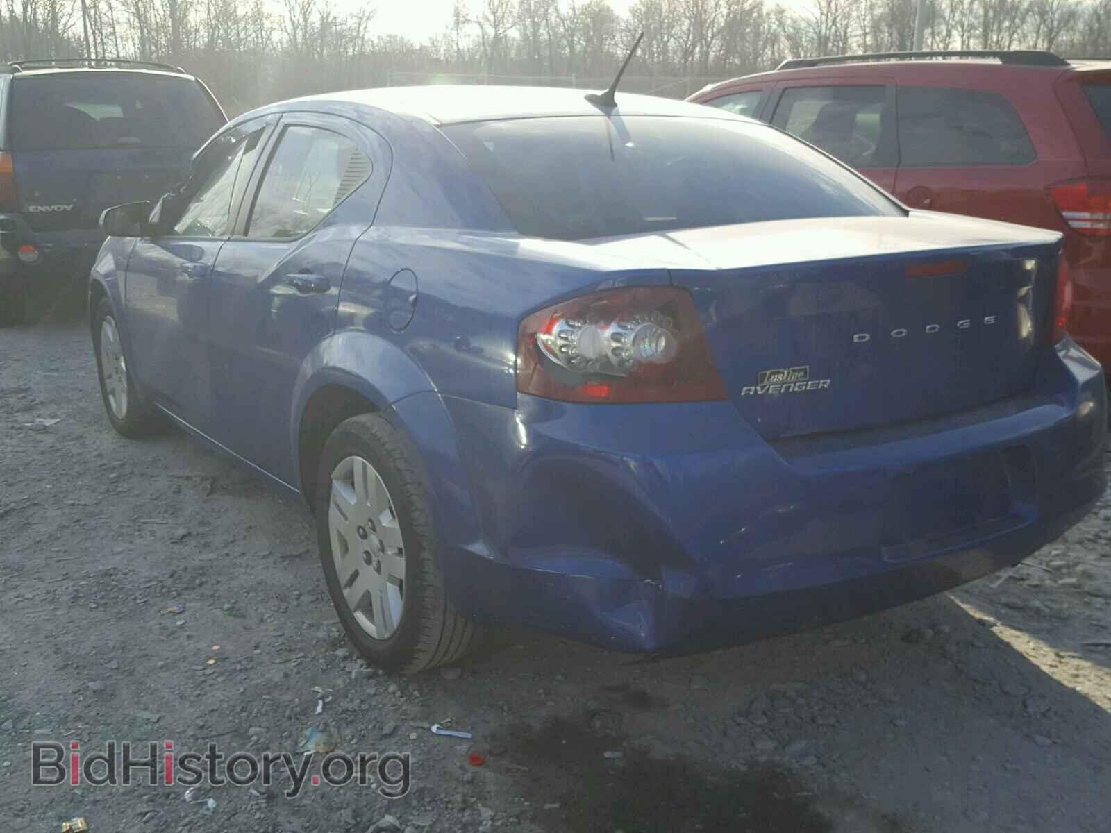 2013 DODGE AVENGER - VIN: 1C3CDZAB1DN571970 - Фото 3