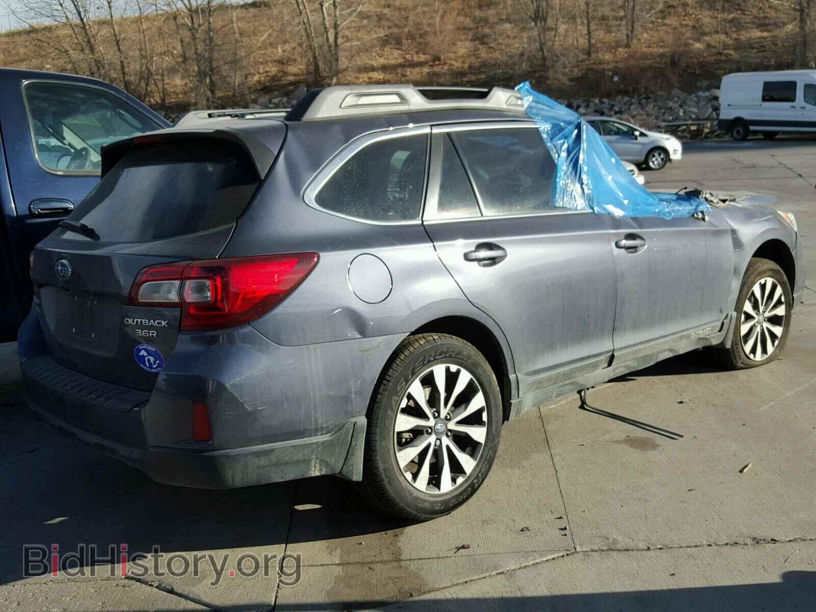 2015 SUBARU OUTBACK - VIN: 4S4BSELC4F3210707 - Фото 4