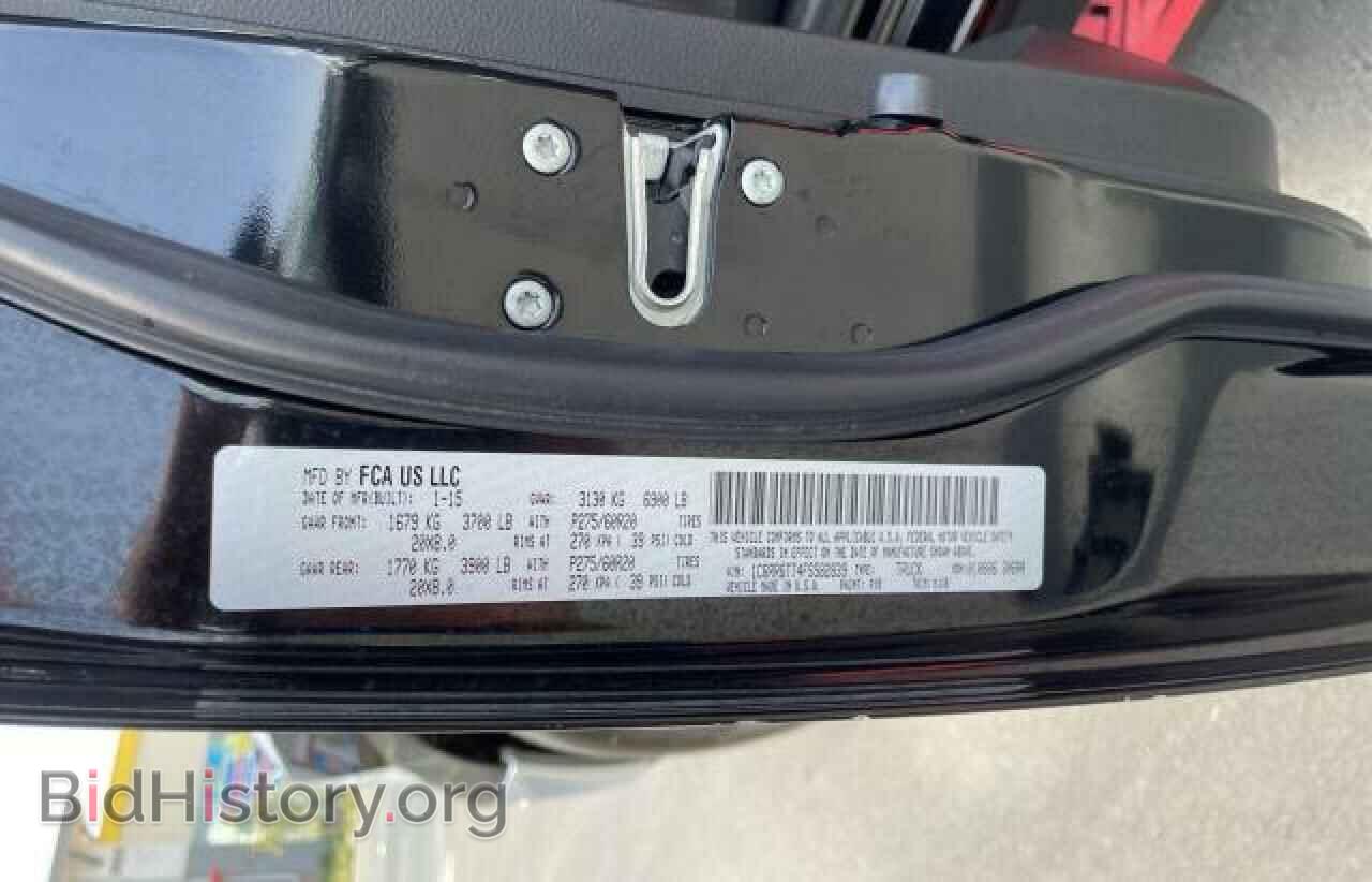 2015 RAM 1500 - VIN: 1C6RR6TT4FS582839 - Фото 10