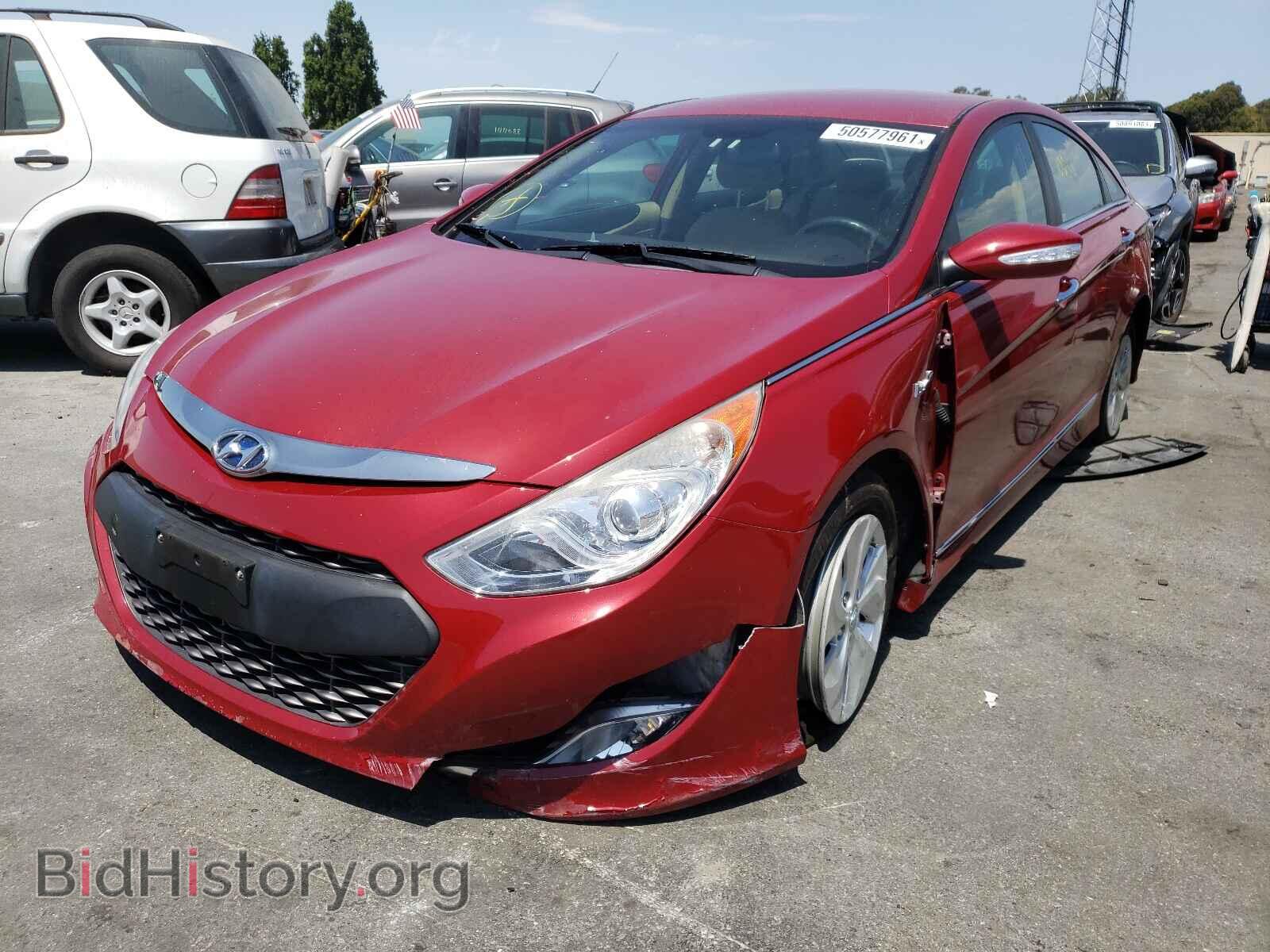 2013 HYUNDAI SONATA - VIN: KMHEC4A45DA070076 - Фото 2