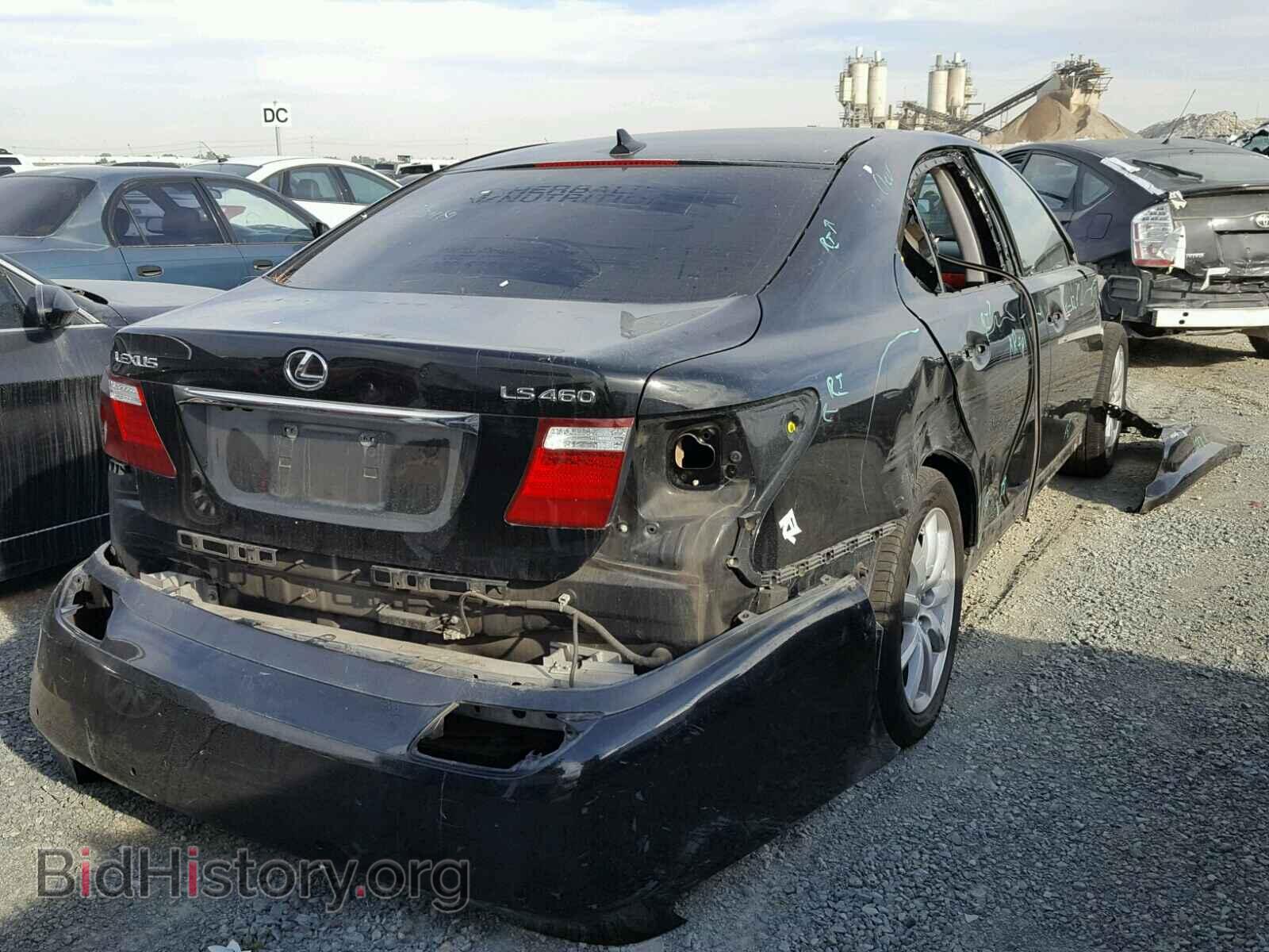 2008 LEXUS LS460 - VIN: JTHBL46F485083089 - Фото 4