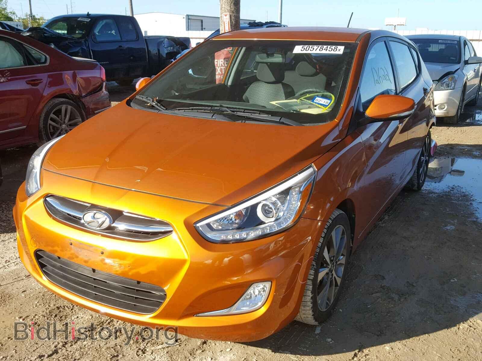 2015 HYUNDAI ACCENT - VIN: KMHCU5AE1FU233844 - Фото 2
