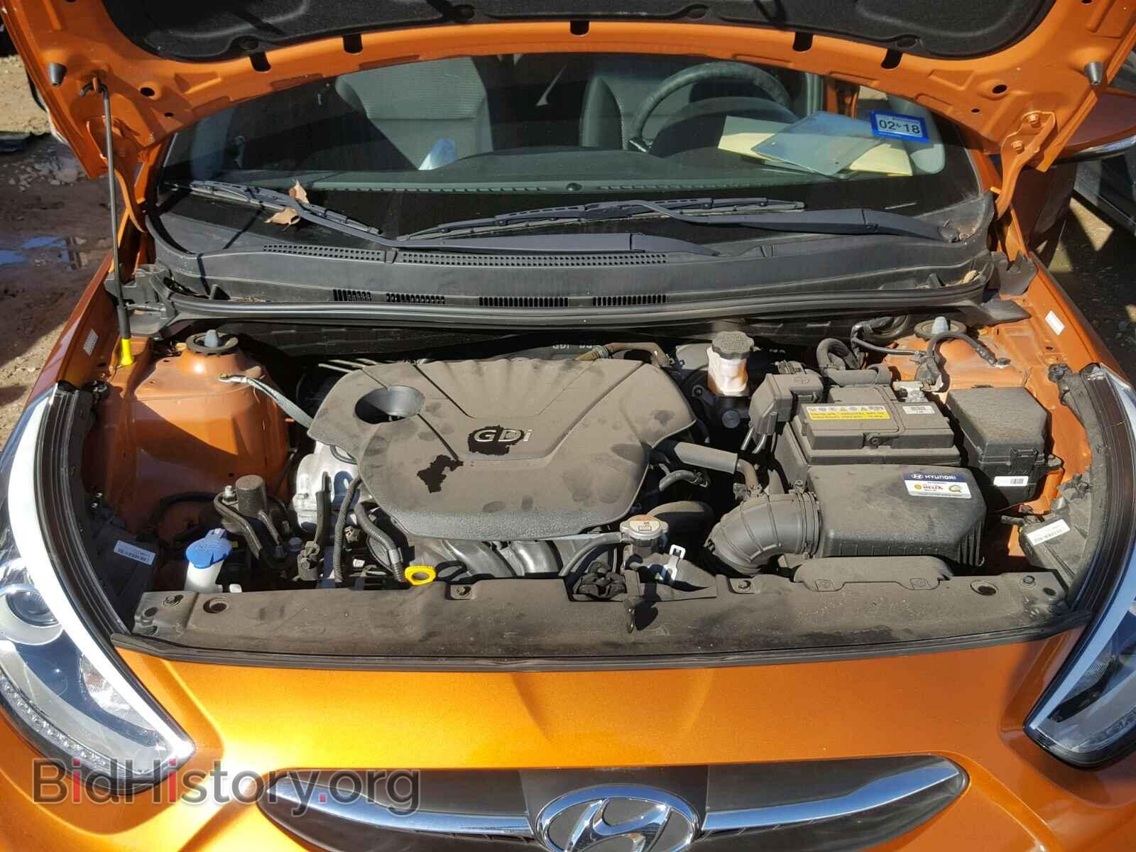 2015 HYUNDAI ACCENT - VIN: KMHCU5AE1FU233844 - Фото 7