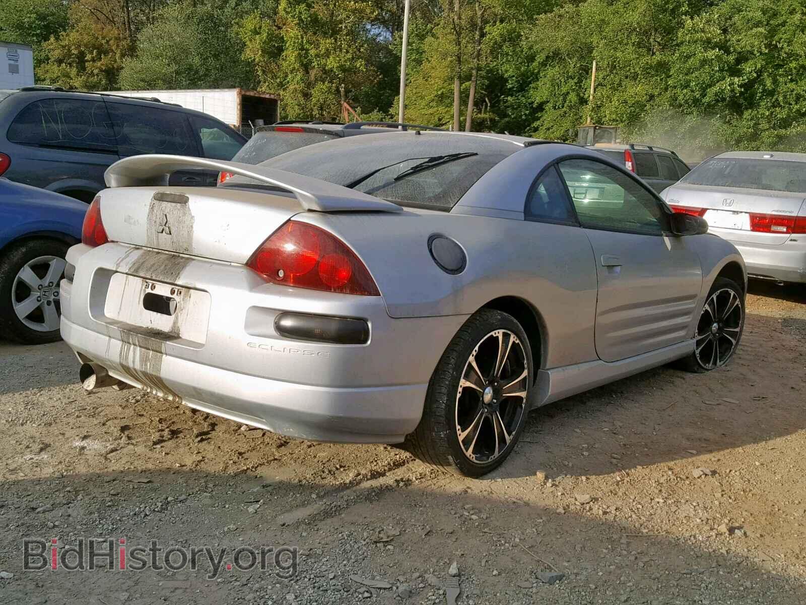 2002 MITSUBISHI ECLIPSE - VIN: 4A3AC54H62E089584 - Фото 4