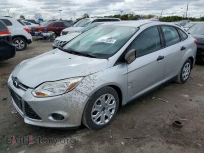 2014 Ford FOCUS Focus S, silver — VIN 1FADP3E2XEL208956, Copart
