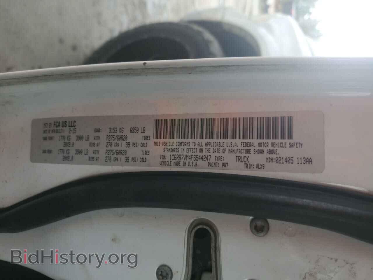 2015 RAM 1500 - VIN: 1C6RR7VM4FS544247 - Фото 12