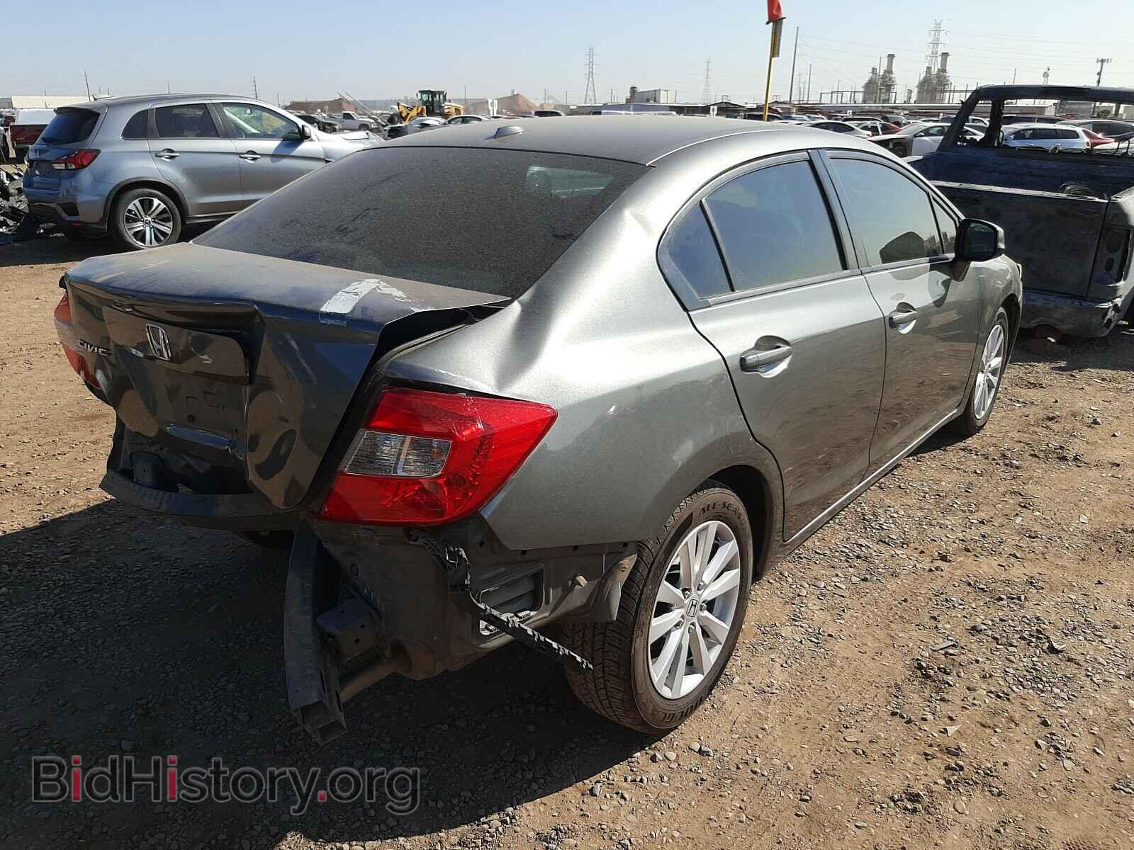 2012 HONDA CIVIC - VIN: 2HGFB2F98CH548111 - Фото 4