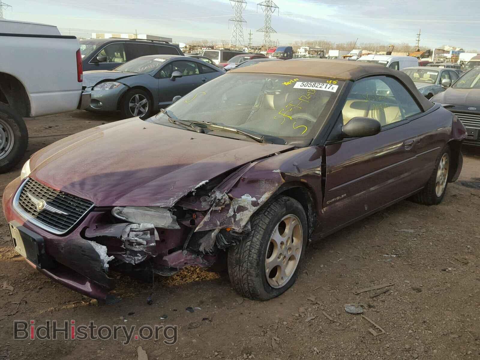 1999 CHRYSLER SEBRING - VIN: 3C3EL55HXXT610787 - Фото 2