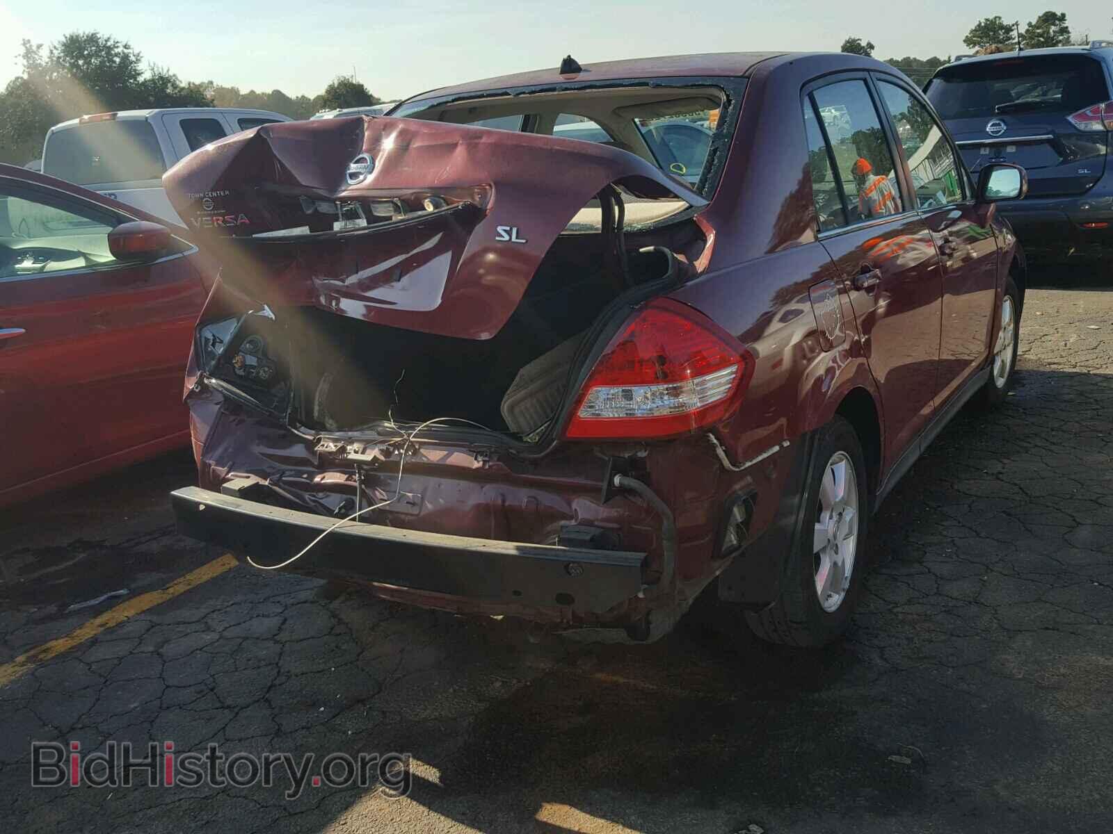 2007 NISSAN VERSA - VIN: 3N1BC11E57L458276 - Фото 4