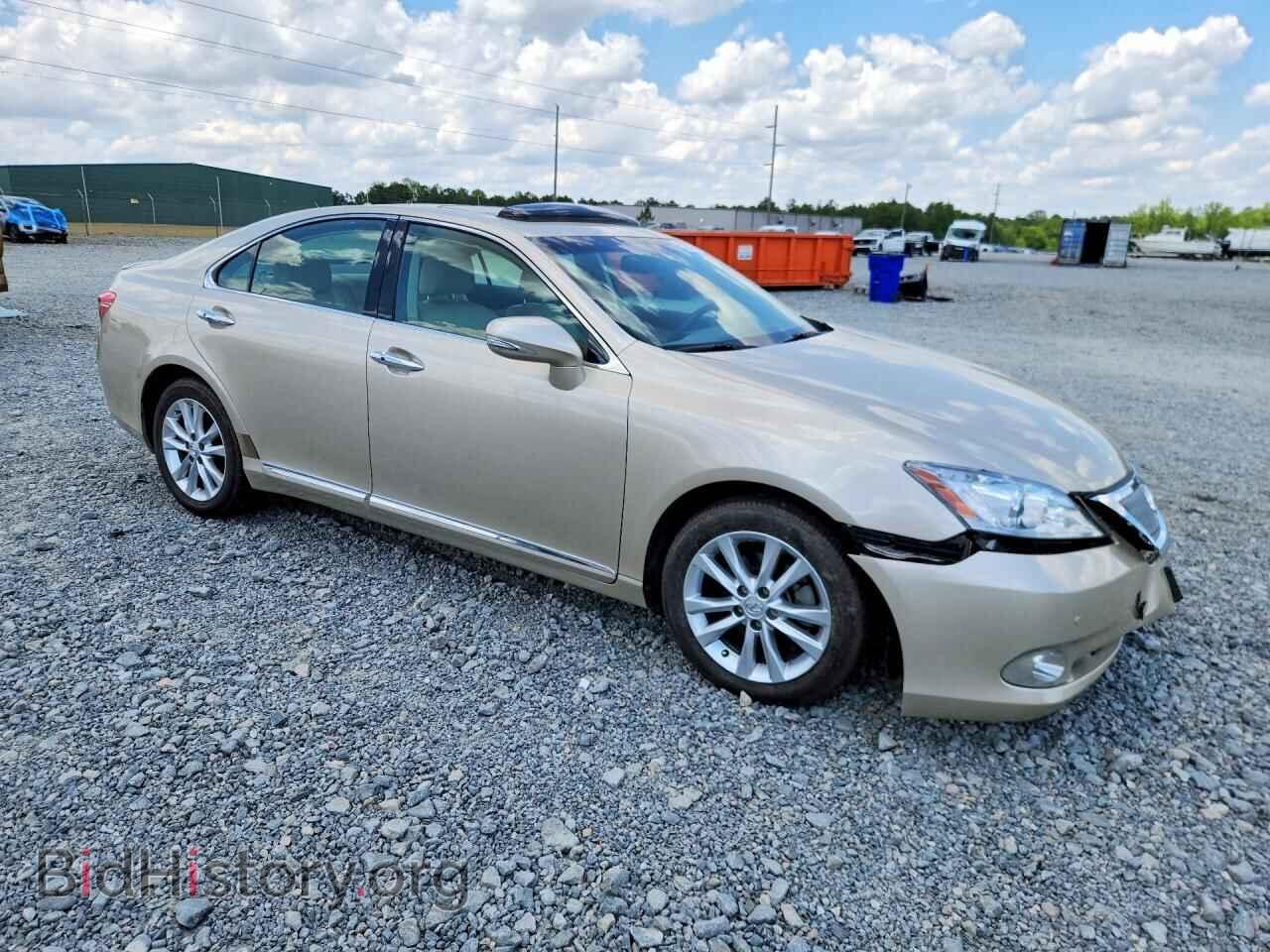 2011 LEXUS ES350 - VIN: JTHBK1EG2B2447420 - Фото 4