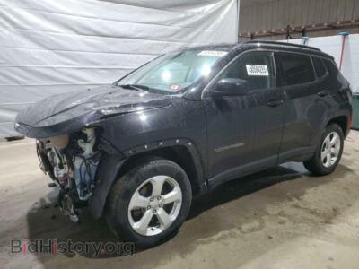 2020 Jeep COMPASS Latitude, black — VIN 3C4NJDBB6LT116884, Copart