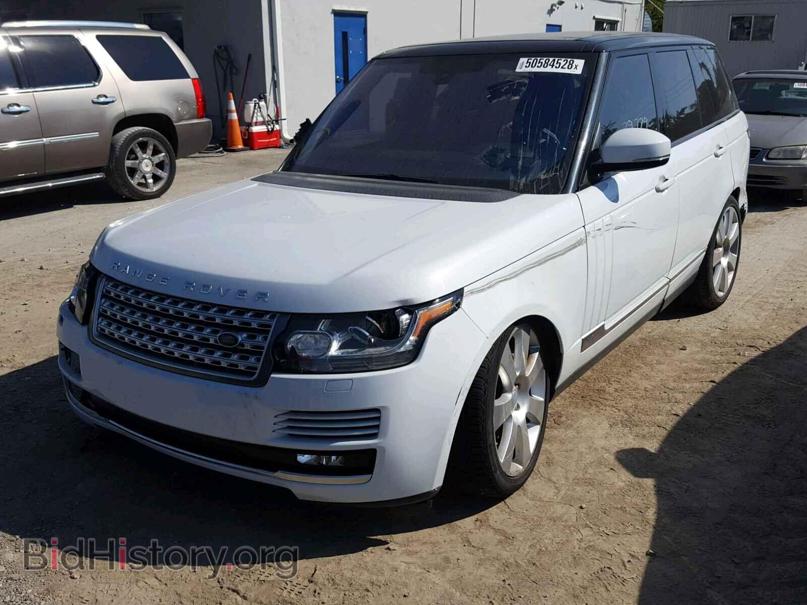 2016 LAND ROVER RANGE ROVE - VIN: SALGS2EF0GA259618 - Фото 2