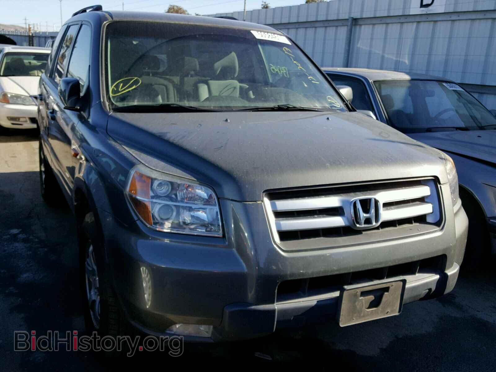 Фотография 5FNYF28497B008615 - HONDA PILOT 2007