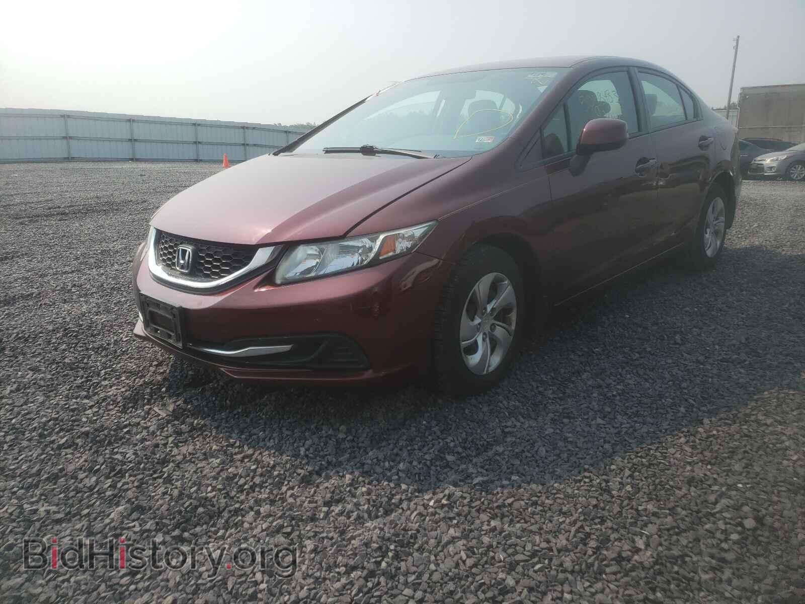 2013 HONDA CIVIC - VIN: 2HGFB2F52DH553402 - Photo 2