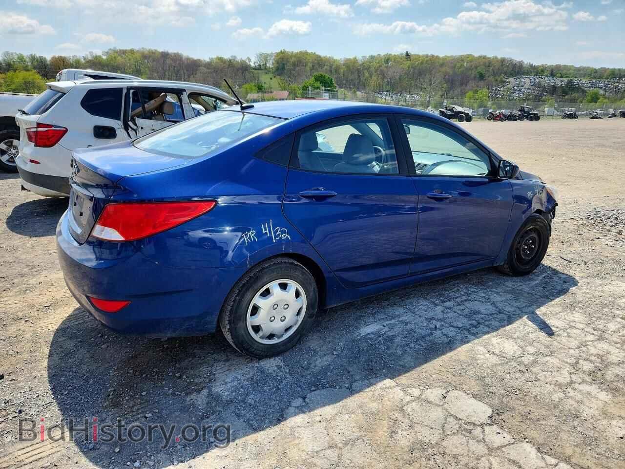 2015 HYUNDAI ACCENT - VIN: KMHCT4AE5FU820674 - Фото 3