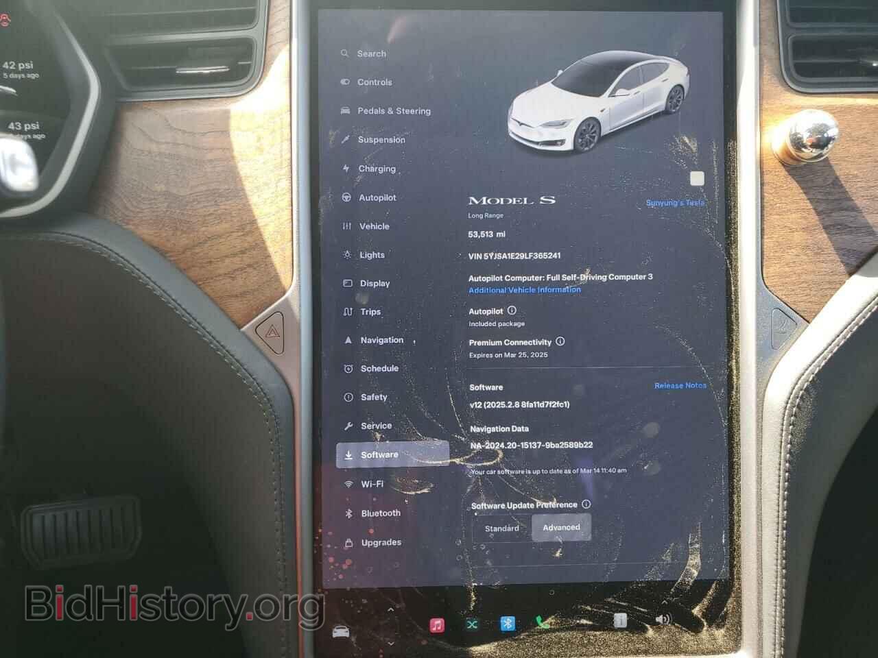 2020 TESLA MODEL S - VIN: 5YJSA1E29LF365241 - Photo 9