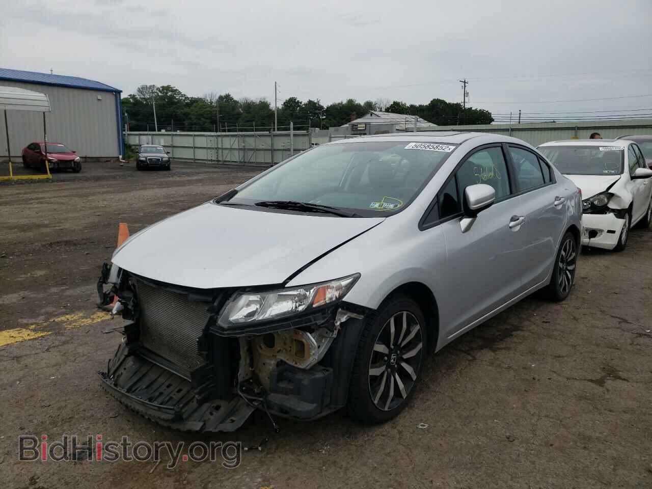 2015 HONDA CIVIC - VIN: 2HGFB2F99FH507331 - Фото 2