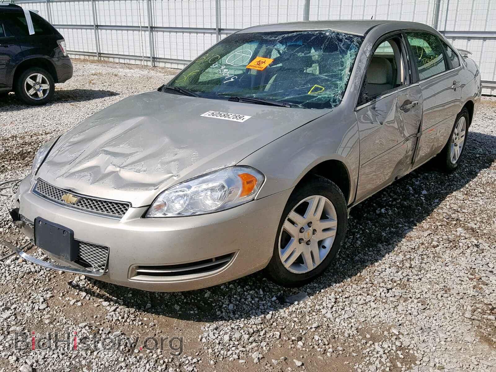 2012 CHEVROLET IMPALA - VIN: 2G1WB5E31C1117639 - Фото 2