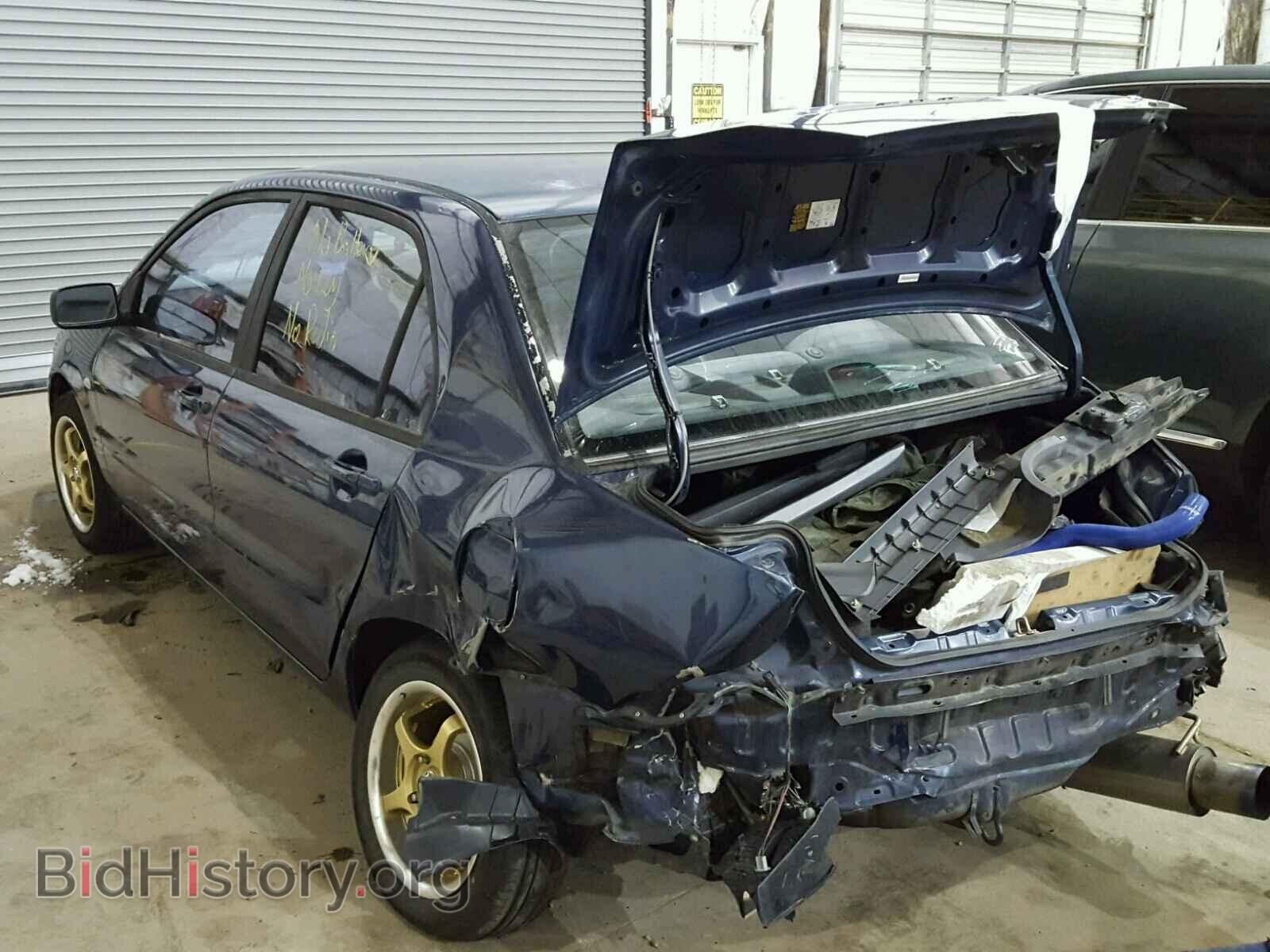 2003 MITSUBISHI LANCER - VIN: JA3AJ26E43U024328 - Фото 3