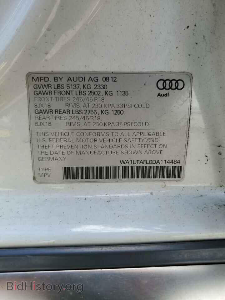 2013 AUDI A4 - VIN: WA1UFAFL0DA114484 - Фото 13