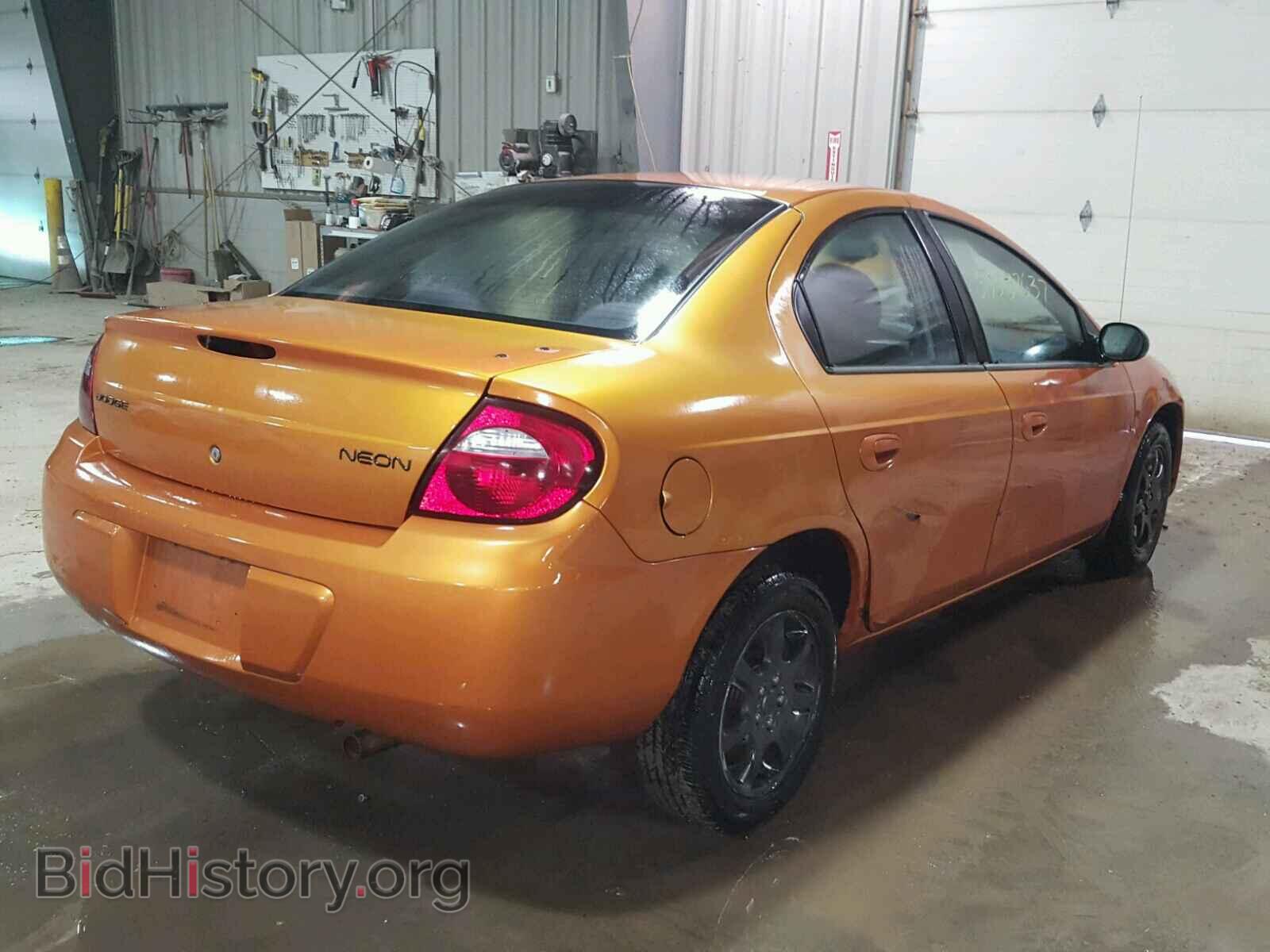 2005 DODGE NEON - VIN: 1B3ES56C55D151092 - Фото 4