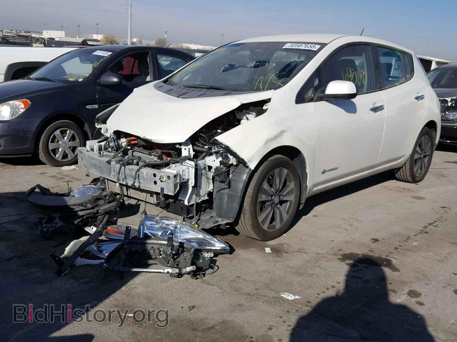 2015 NISSAN LEAF - VIN: 1N4AZ0CPXFC310656 - Фото 2