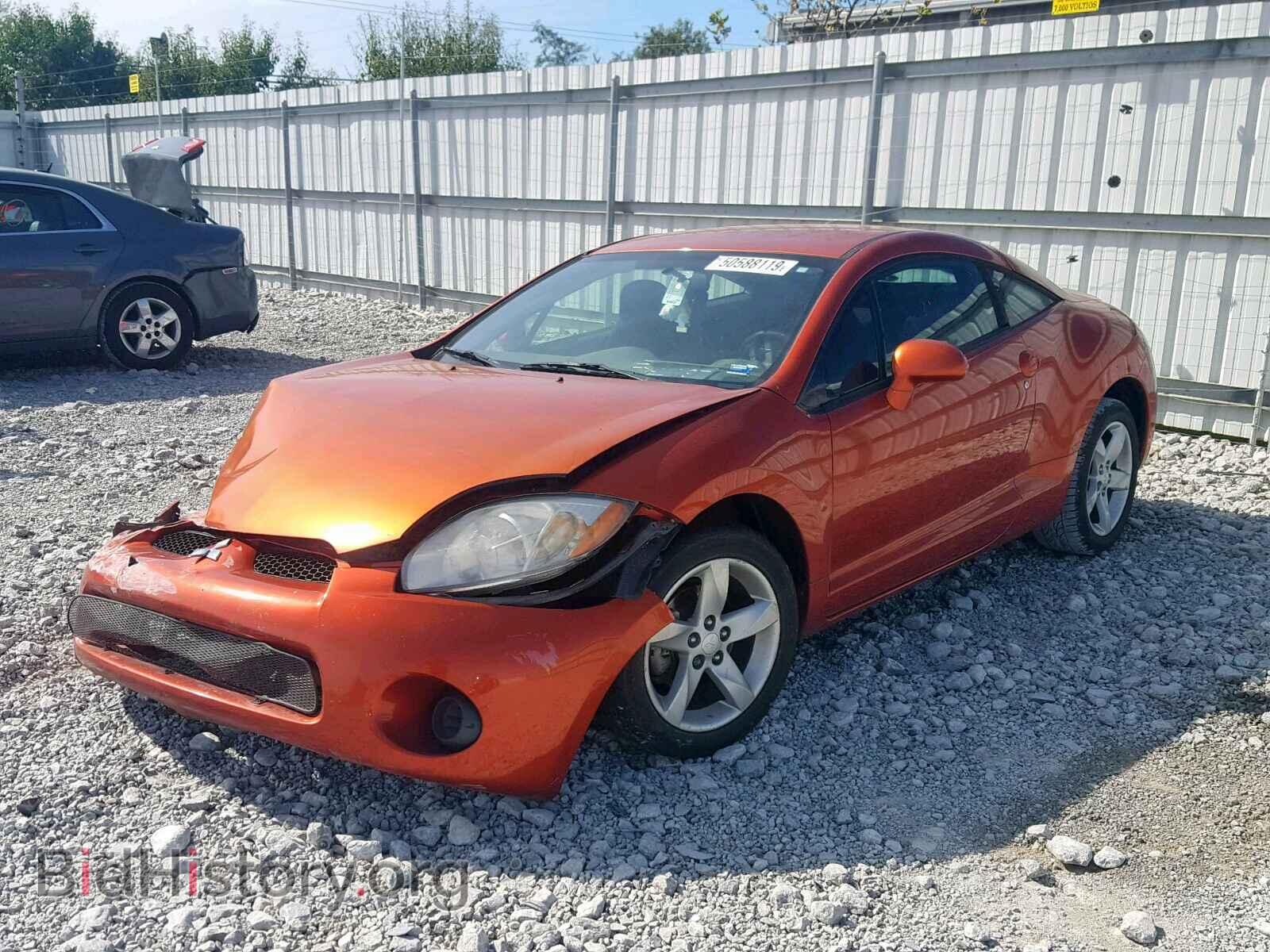 2007 MITSUBISHI ECLIPSE - VIN: 4A3AK24F47E066490 - Photo 2
