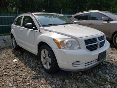 2010 Dodge CALIBER Caliber SX, белый — VIN 1B3CB4HA1AD534082, Copart