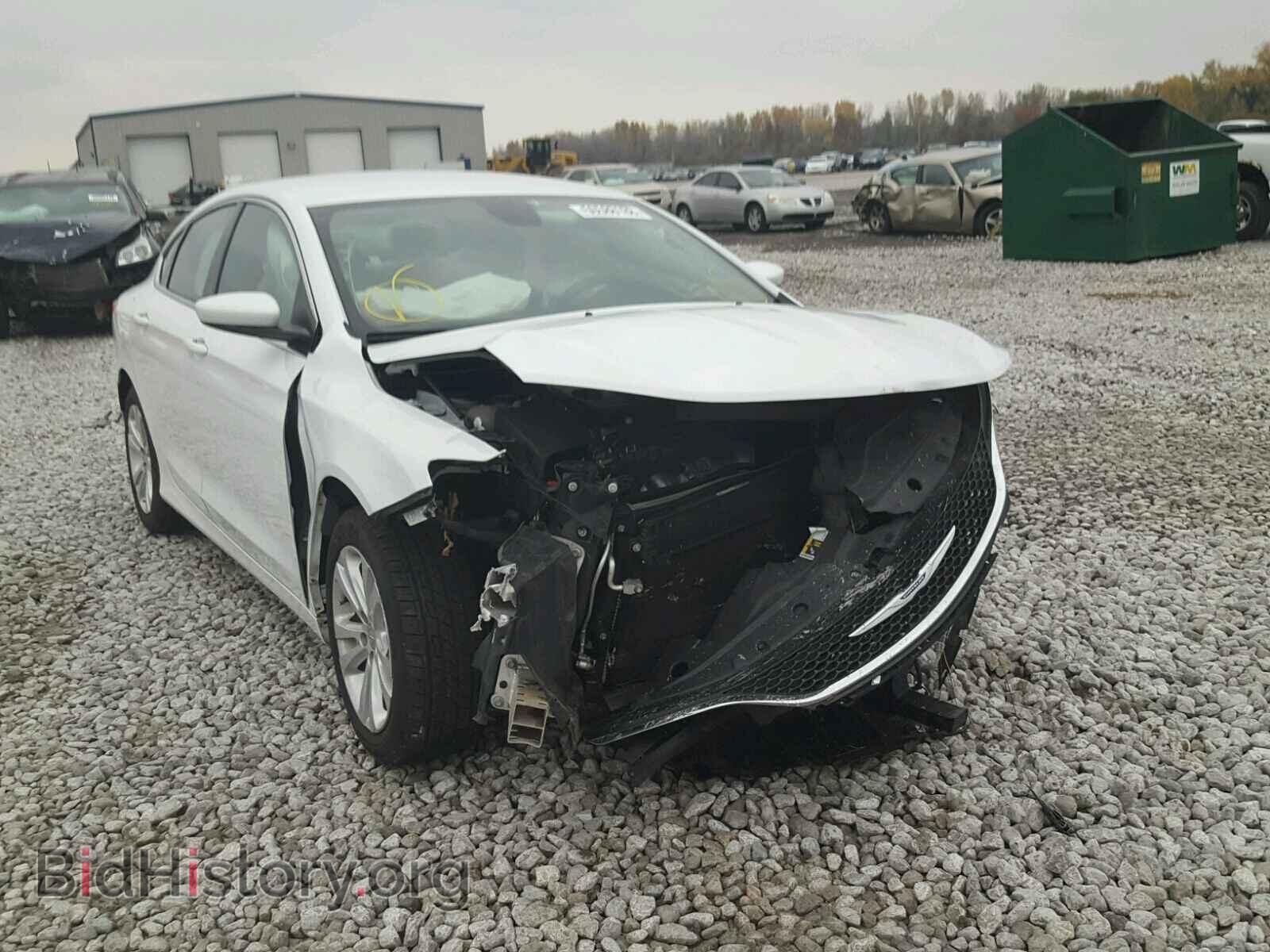Фотография 1C3CCCAB1GN150982 - CHRYSLER 200 2016