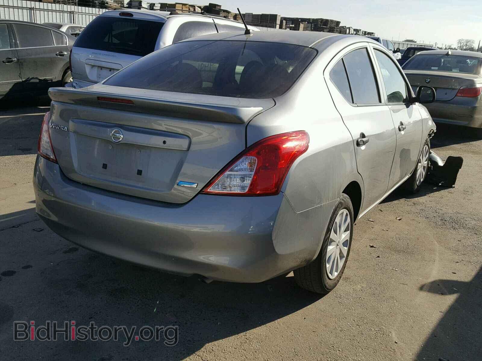 2014 NISSAN VERSA - VIN: 3N1CN7AP0EL857130 - Фото 4