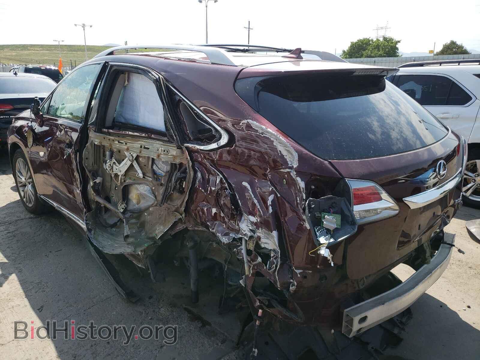2013 LEXUS RX350 - VIN: 2T2BK1BA0DC186290 - Фото 3