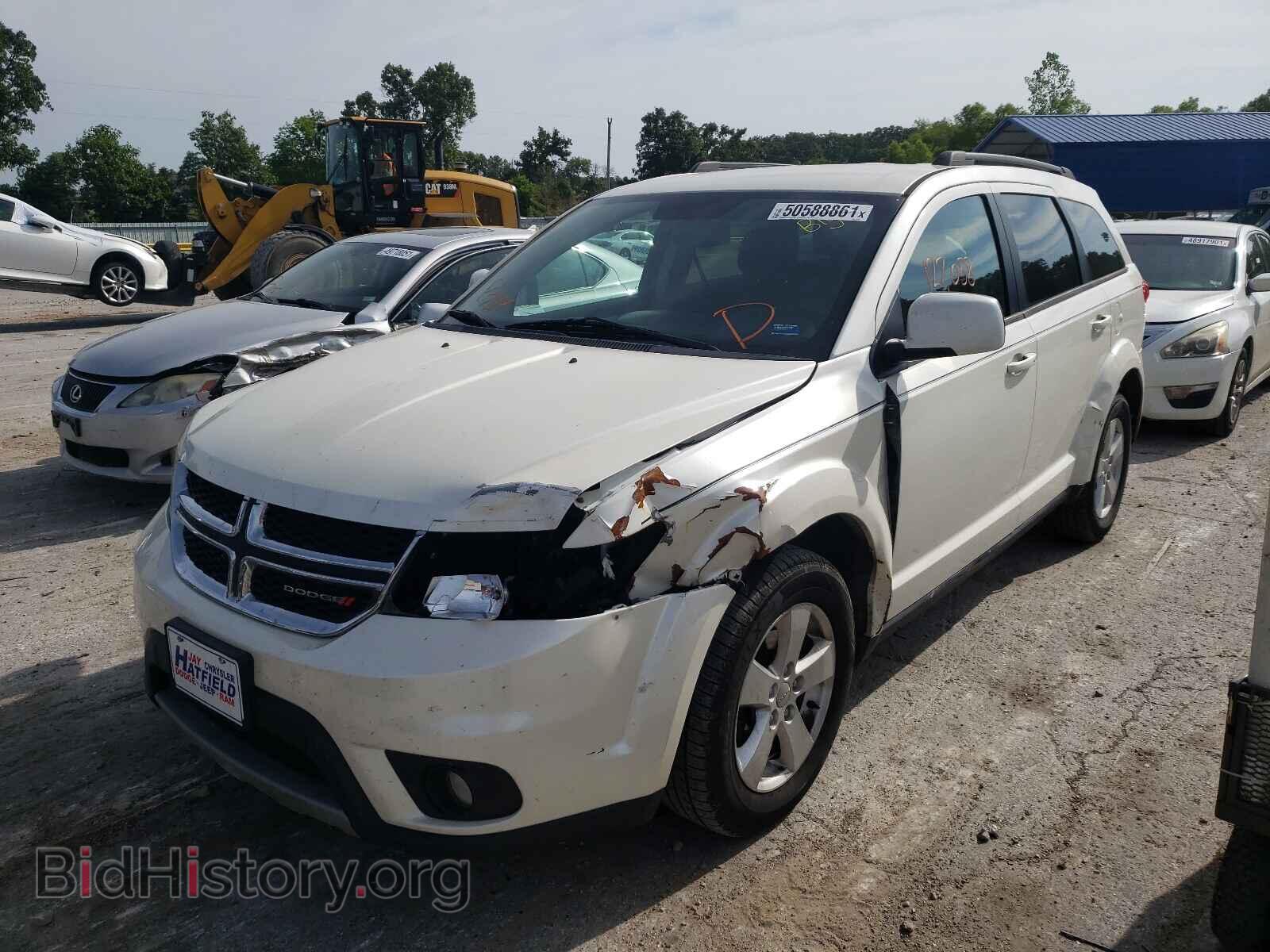 2012 DODGE JOURNEY - VIN: 3C4PDCBG3CT289428 - Фото 2