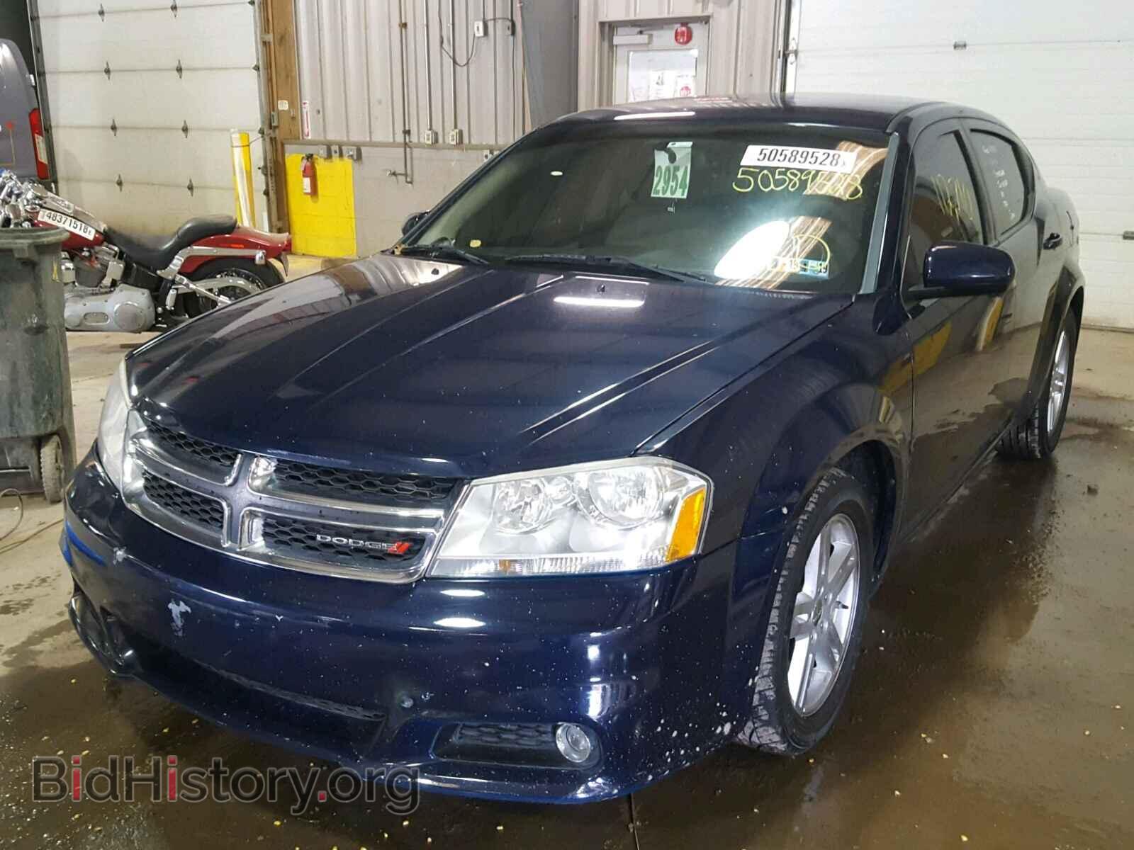 2013 DODGE AVENGER - VIN: 1C3CDZCB7DN664148 - Фото 2